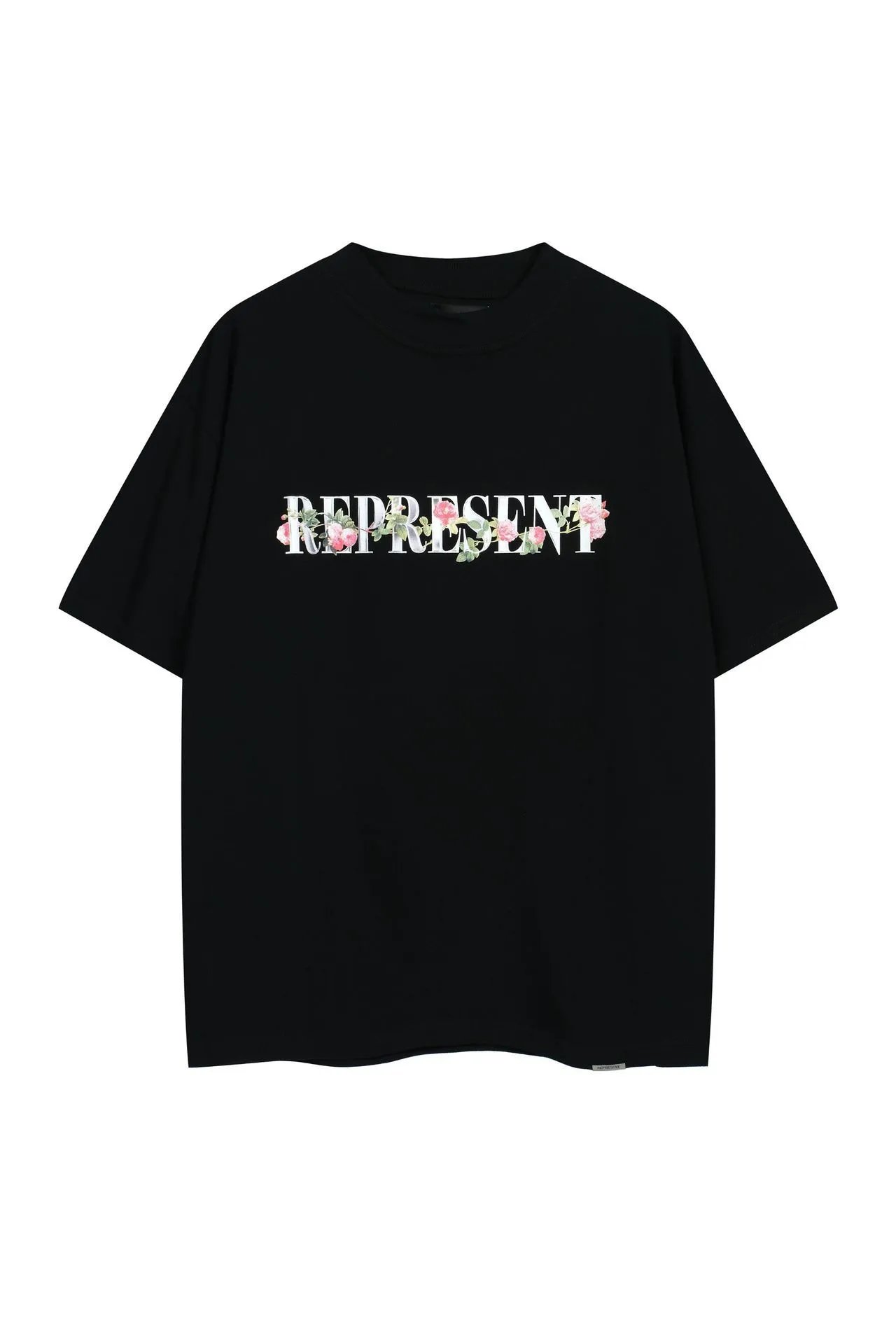 REPRESENT Floral Print T-Shirt Multicolor - Gallery Image 4 - Detailed View