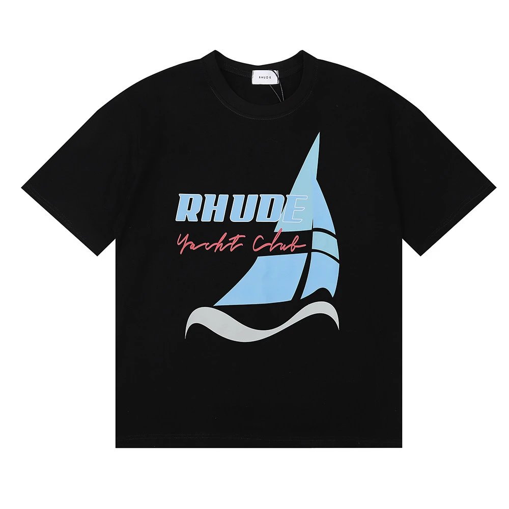 RHUE Yacht Club Tee Multicolor - Gallery Image 4 - Detailed View