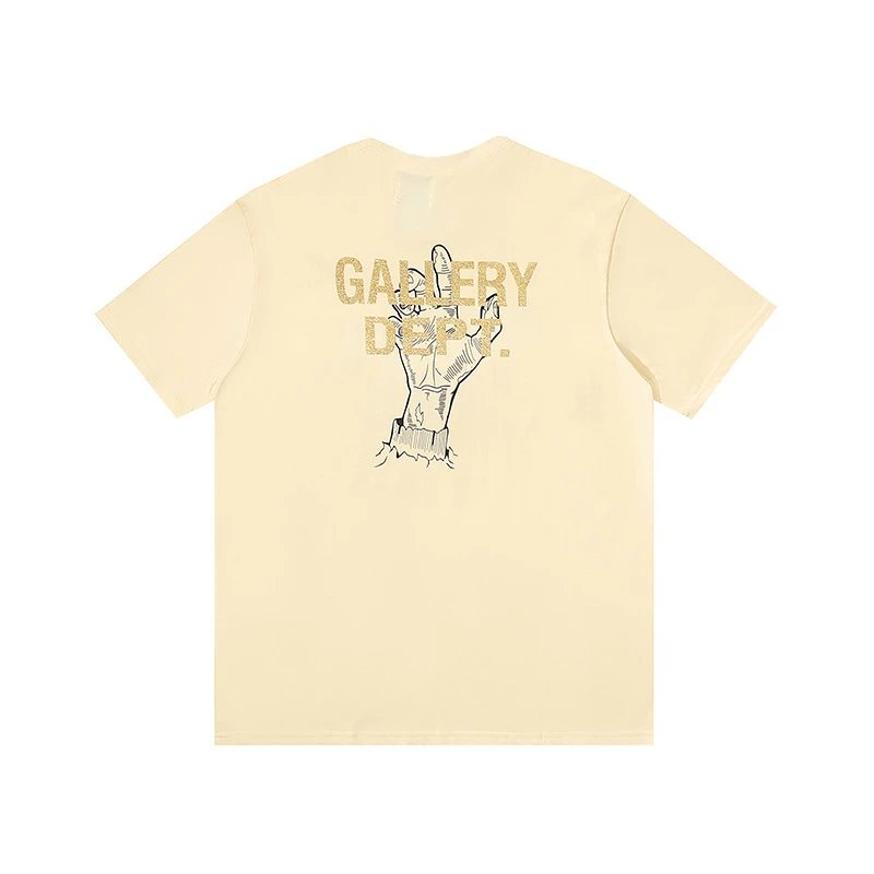 Gallery Dept Tee Yellow - Gallery Image 3 - Detailed View