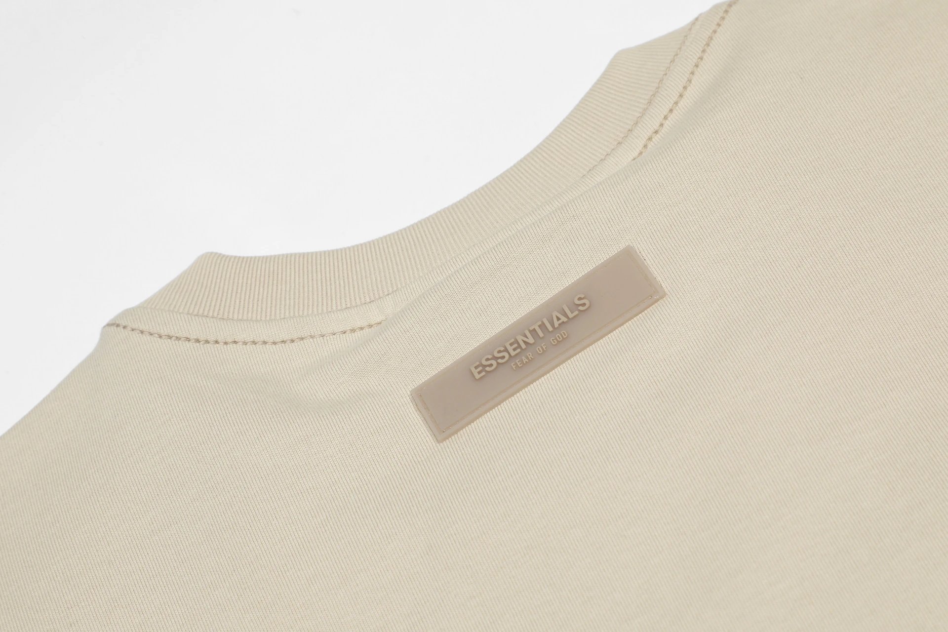 Streetwear Oversized Cotton Tee Sage Green - Gallery Image 9 - Detailed View