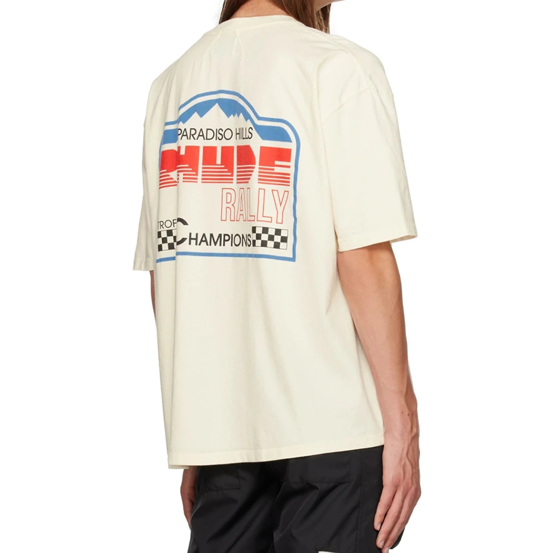 Rhude Rally Graphic T-Shirt Multicolor - Gallery Image 14 - Detailed View