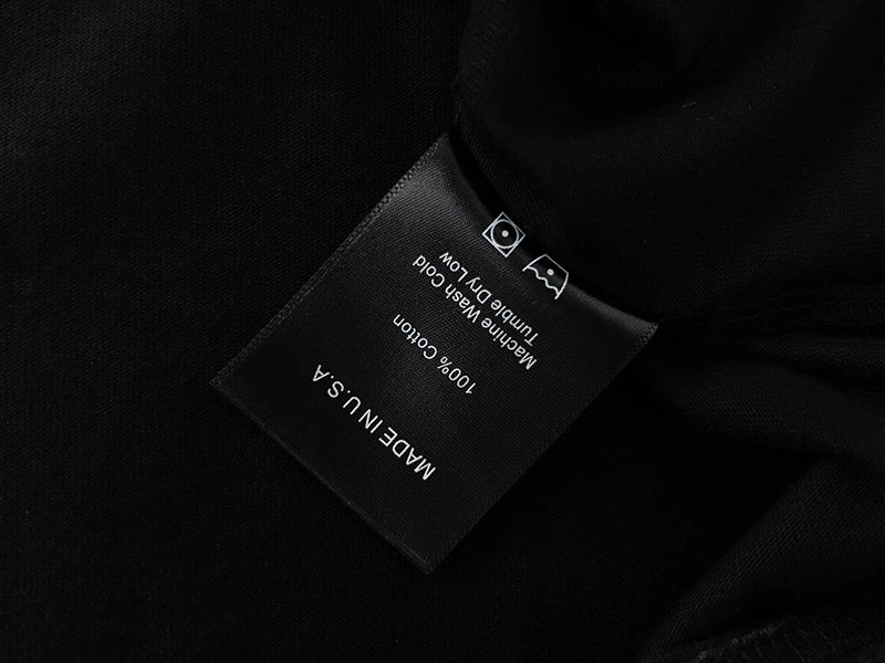 Gallery Dept Black Washed T-Shirt - Gallery Image 9 - Detailed View