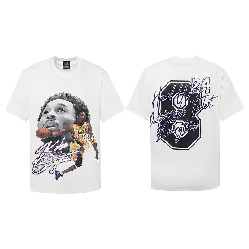 Vintage Abstract Graphic Tee Off-White - Tee Jays - Cnfans - $20.32