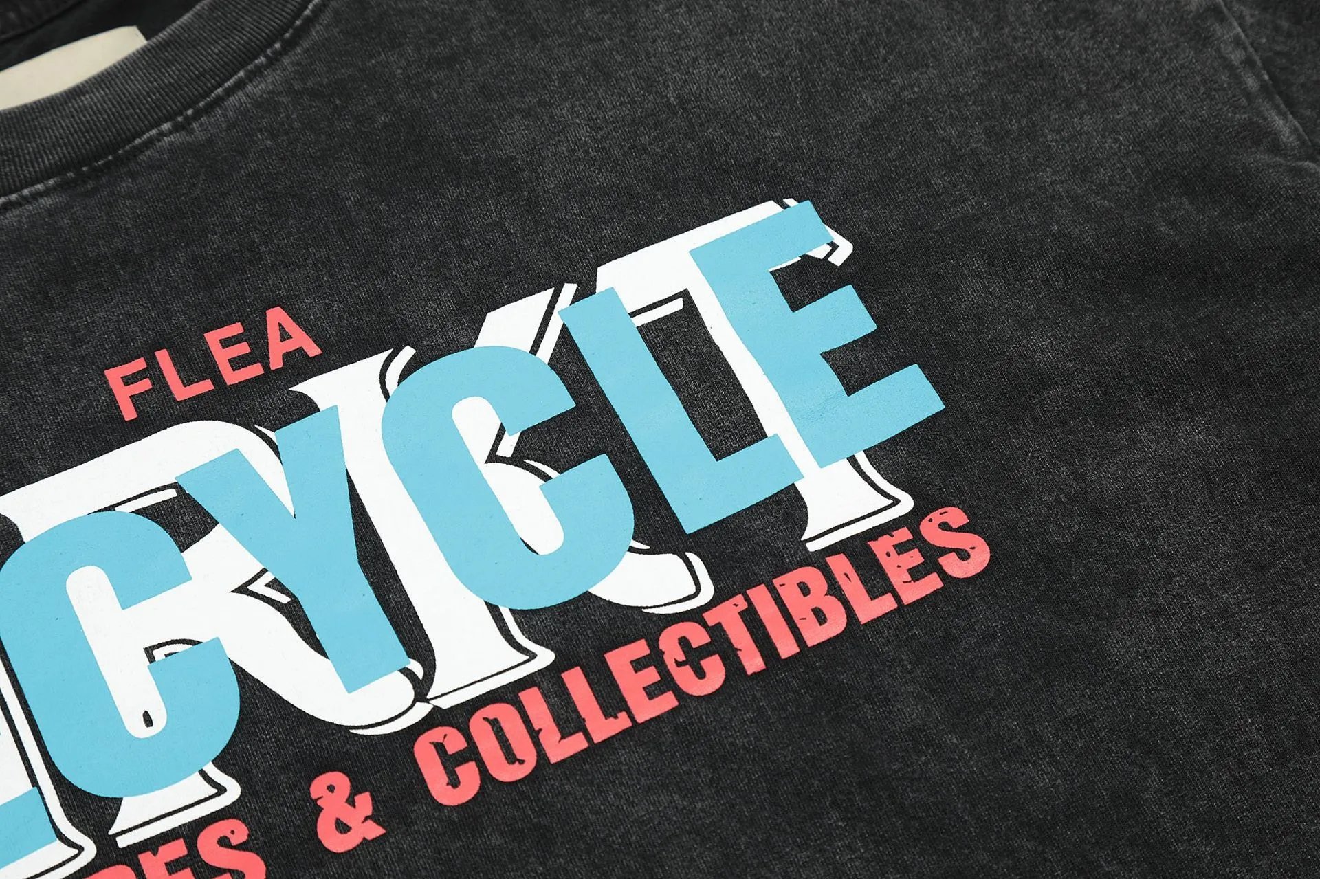 Gallery Dept Vintage Black Tee - Gallery Image 8 - Detailed View