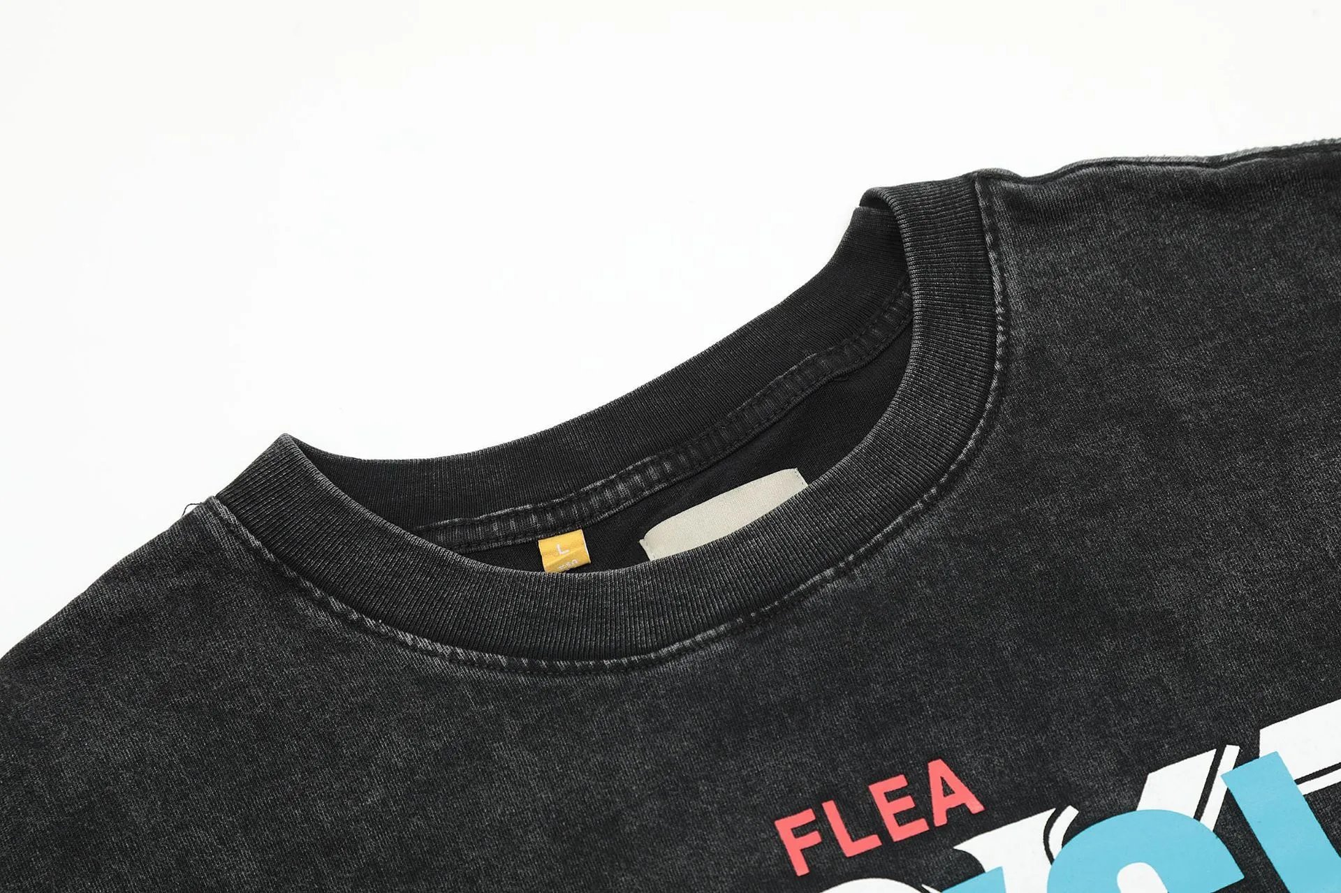 Gallery Dept Vintage Black Tee - Gallery Image 4 - Detailed View