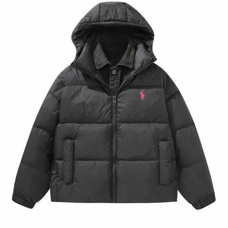 PoloRL Colorful Embroidered Down Jacket - High Quality Product Image - Cnfans