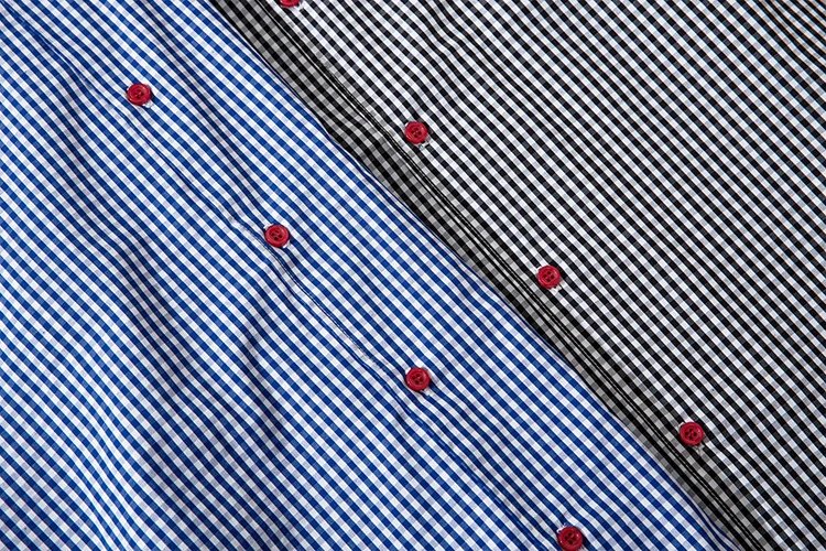 CDG Play Striped Heart Shirt Multi - Gallery Image 7 - Detailed View