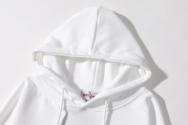 Oversize Pullover Hoodie Unisex Sweatshirt - Off White - Gallery Image 11 - Detailed View