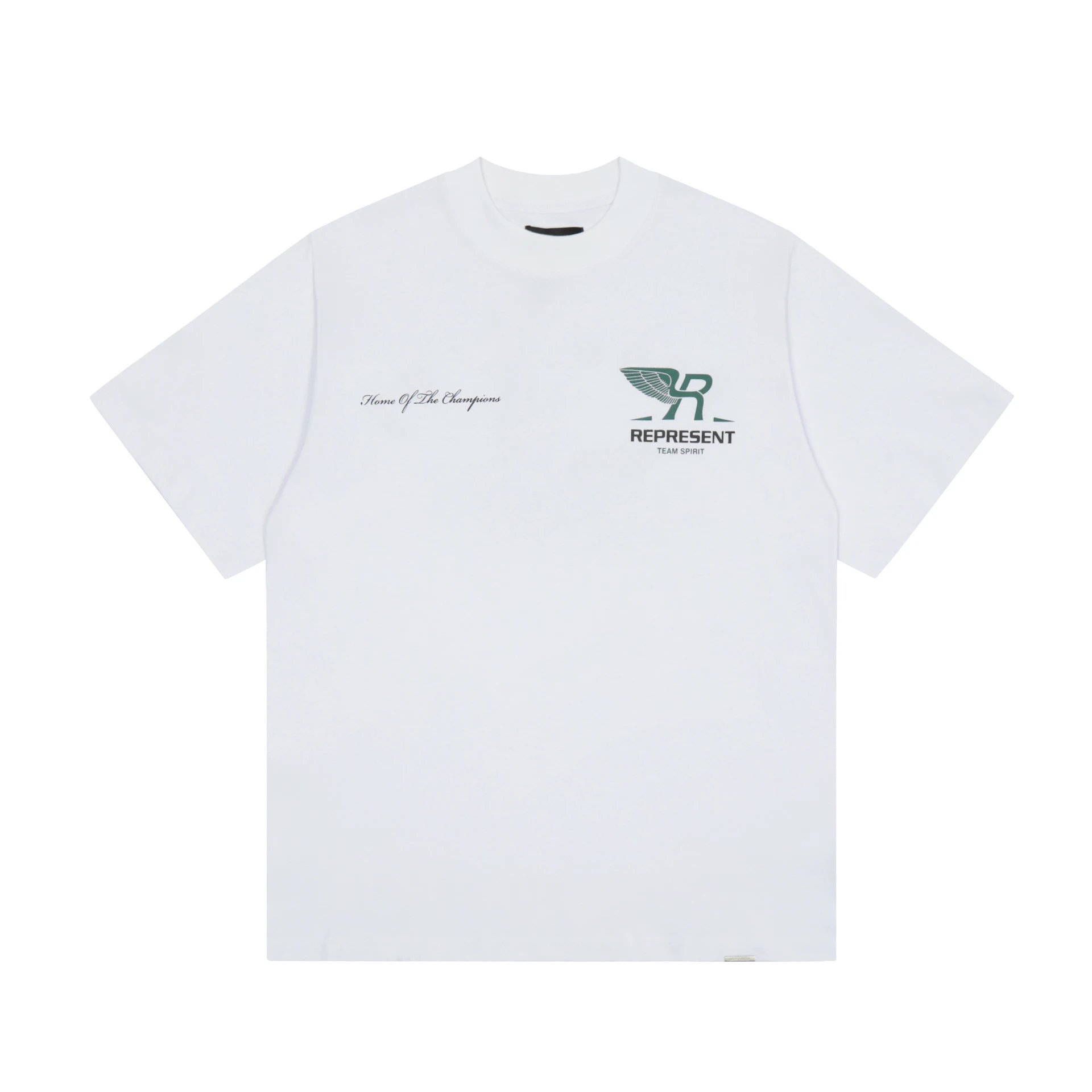 REPRESENT Wing Logo Tee Black - Gallery Image 2 - Detailed View