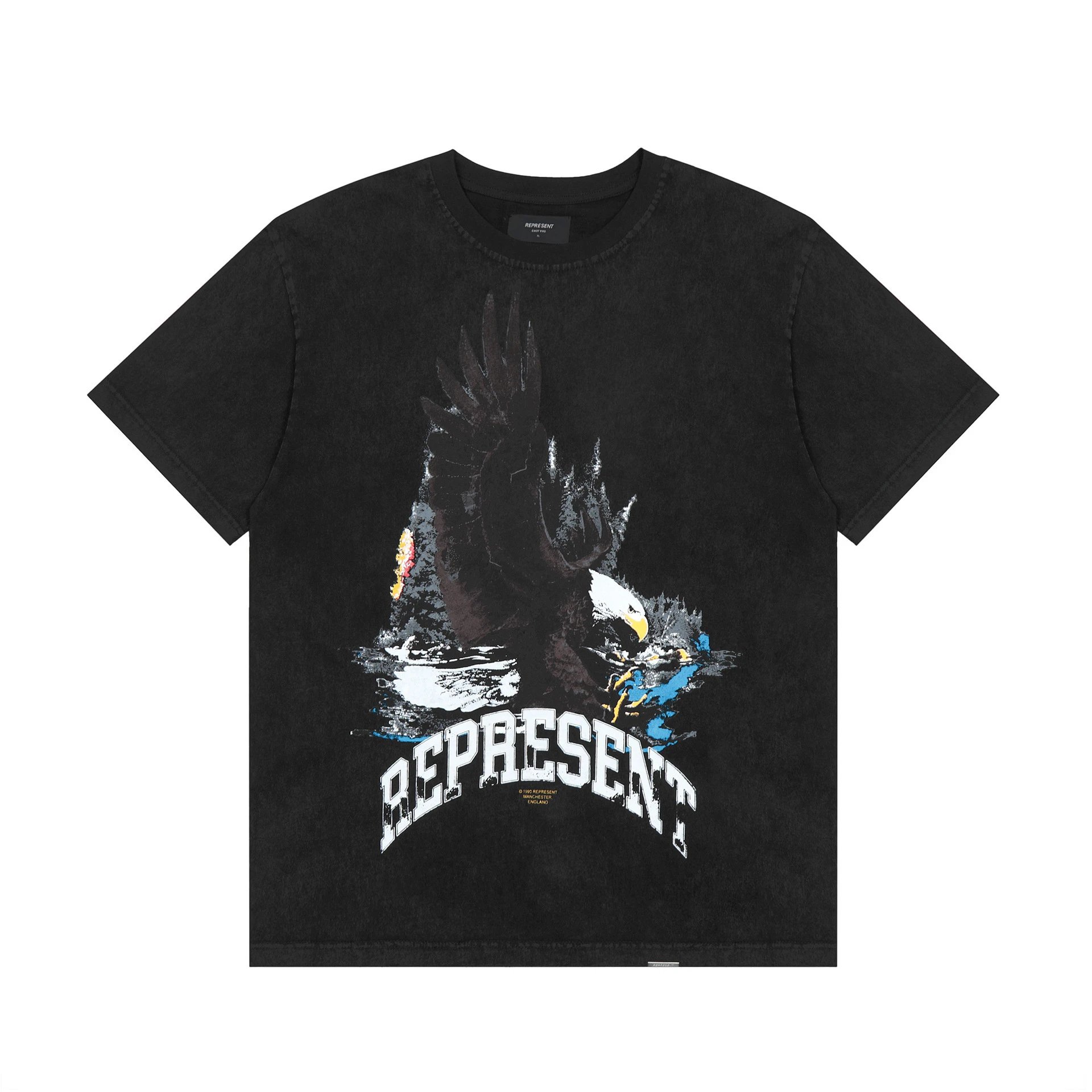 REPRESENT Eagle Graphic Tee Multicolor - Gallery Image 5 - Detailed View