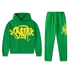 Street Style Hoodie Sweatpants Set Unisex Athletic Green - Syna World(Syna) - Cnfans - $47.65