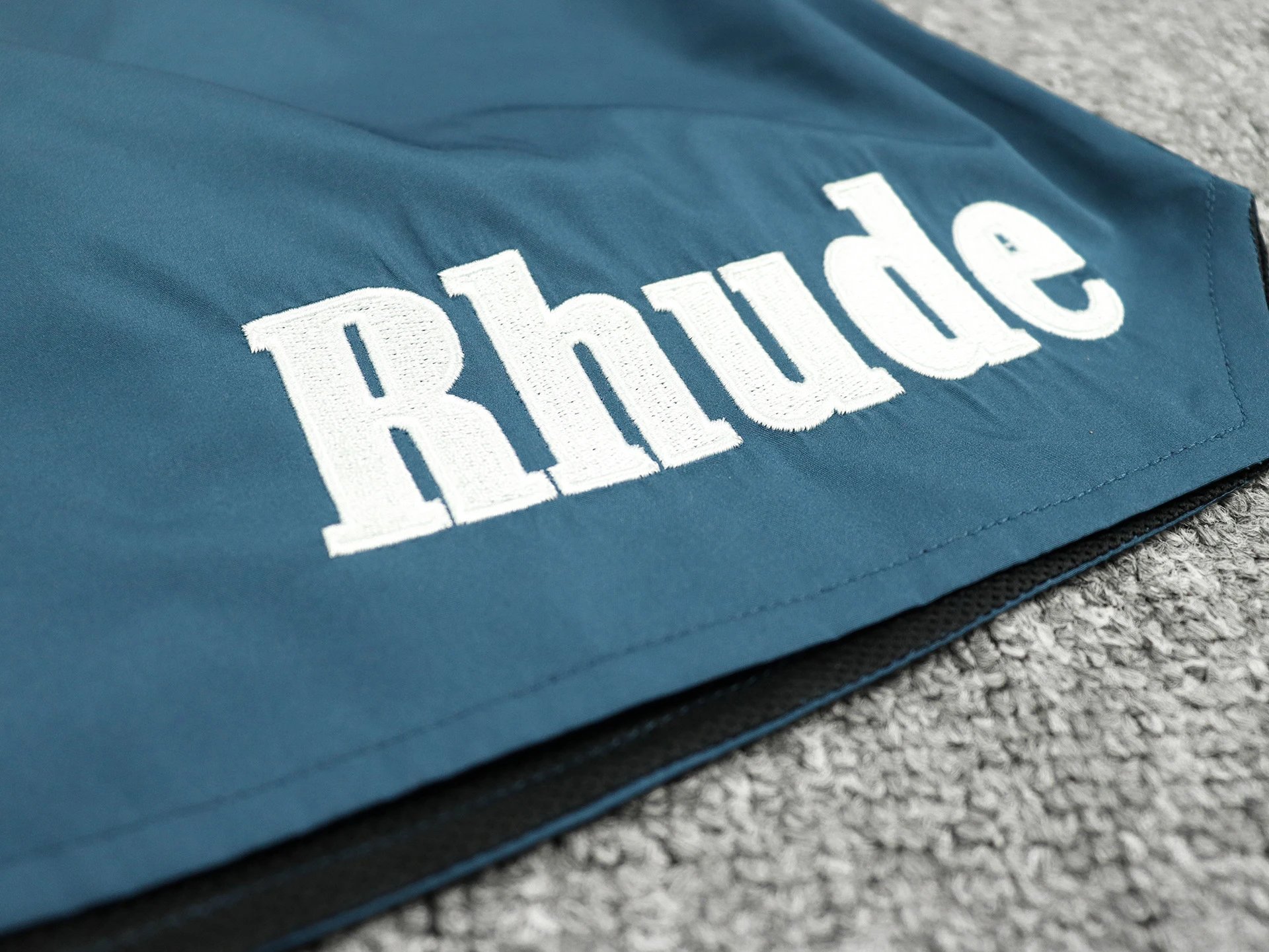 Rhude Embroidered Casual Shorts Multi - Gallery Image 11 - Detailed View