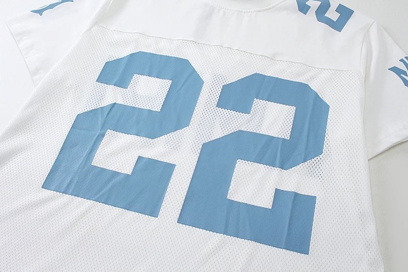 AMIRI Mesh Jersey T-Shirt Multicolor - Gallery Image 10 - Detailed View