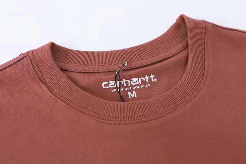 Casual Cotton Short Sleeve Tee Unisex Midnight Navy - Gallery Image 9 - Detailed View