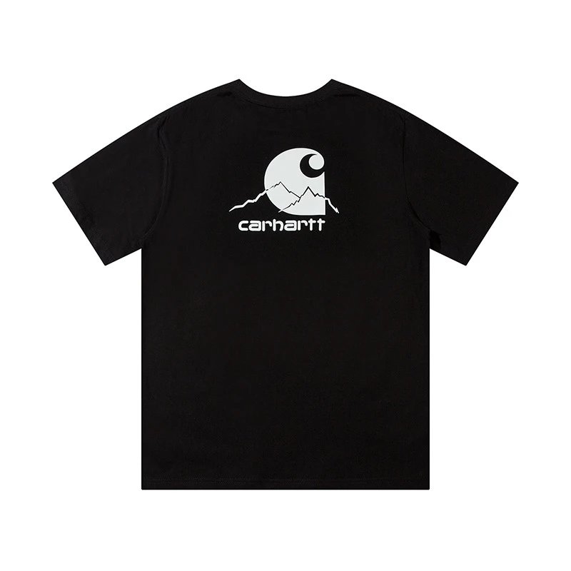 Men's Relaxed Fit Cotton Graphic Tee Onyx - Related Product - Cnfans