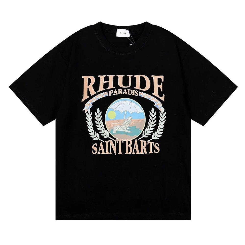 Rhude Paradise Tee Multicolor - Gallery Image 4 - Detailed View