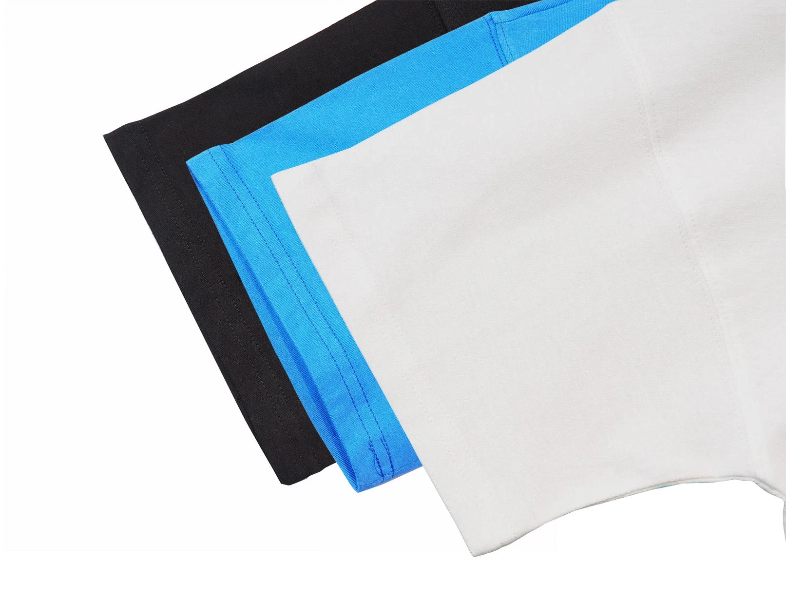 Streetwear Oversized Drop Shoulder Tee Azure Blue - Gallery Image 11 - Detailed View