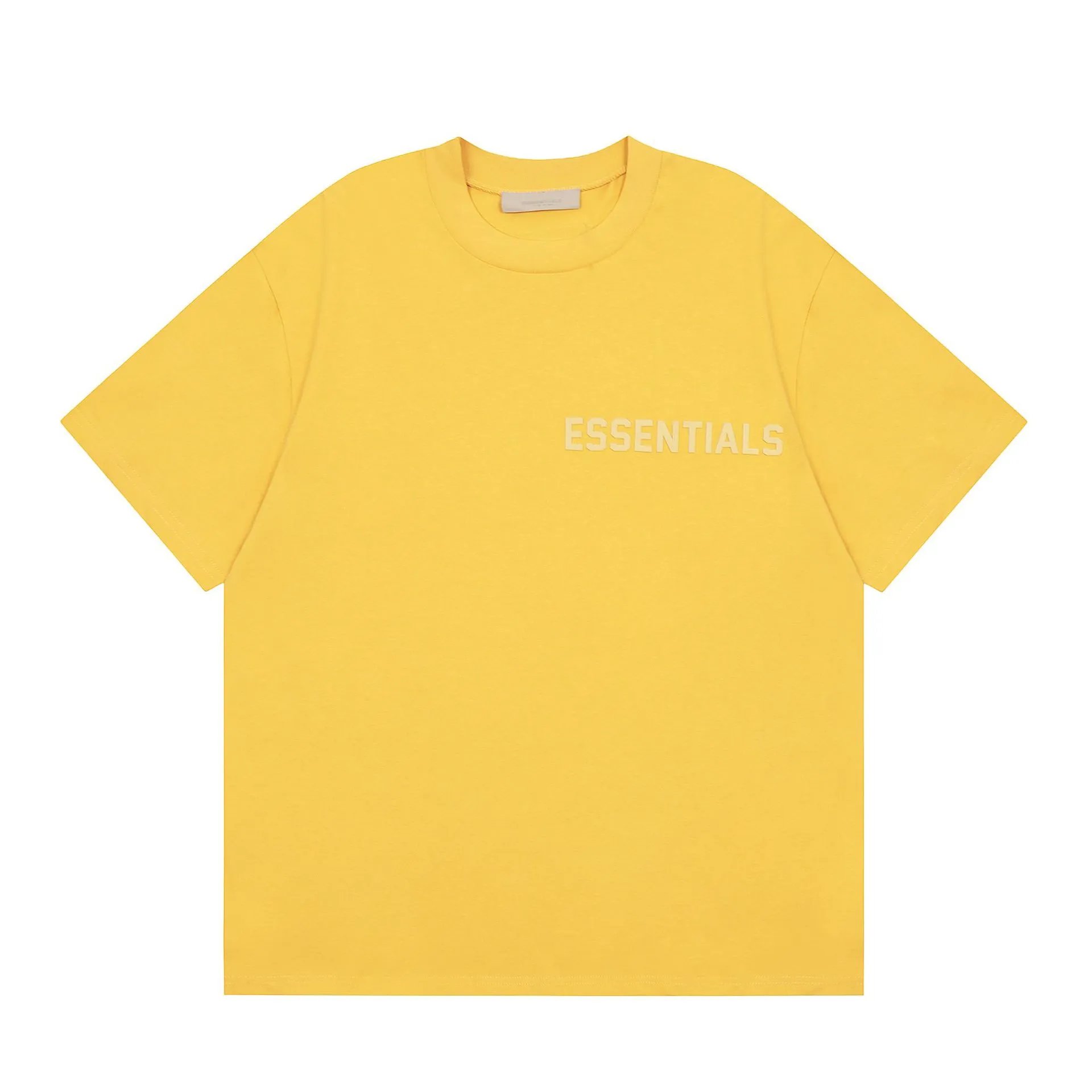 Street Style Cotton Tee Amber - Essentials - Cnfans - $22.58