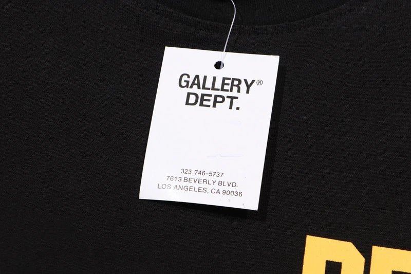 Gallery Dept Graphic Tee Yellow - Gallery Image 9 - Detailed View