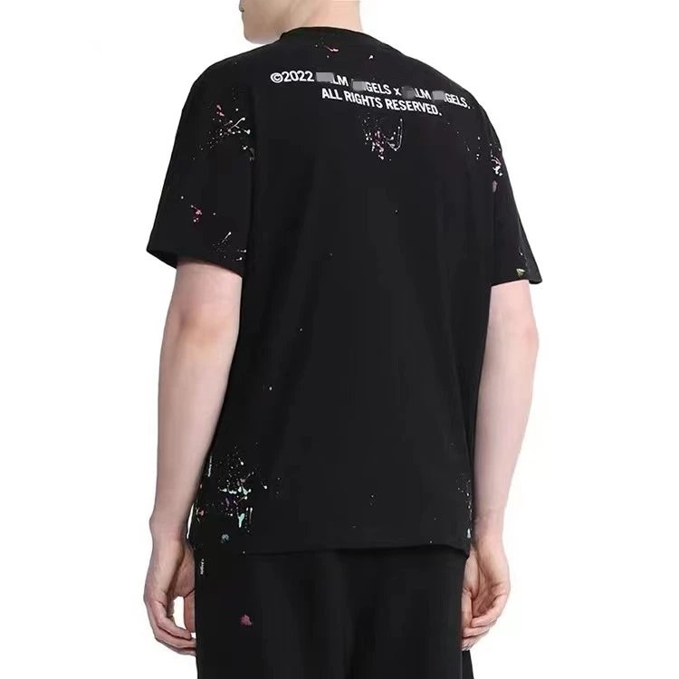 Street Style Palm Tree Tee Ink Black - Gallery Image 13 - Detailed View