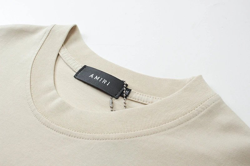 AMIRI Distressed Dye T-Shirt Multi - Gallery Image 6 - Detailed View