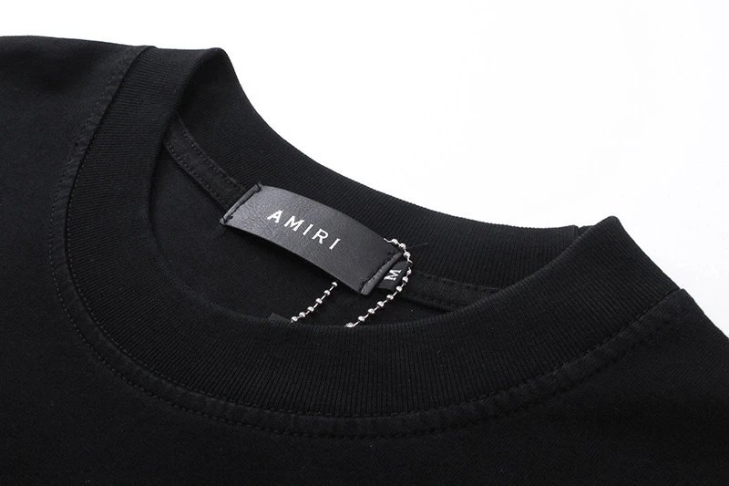 AMIRI Distressed Dye T-Shirt Multi - Gallery Image 12 - Detailed View