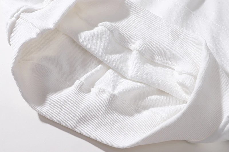 Oversize Pullover Hoodie Unisex Sweatshirt - Off White - Gallery Image 14 - Detailed View