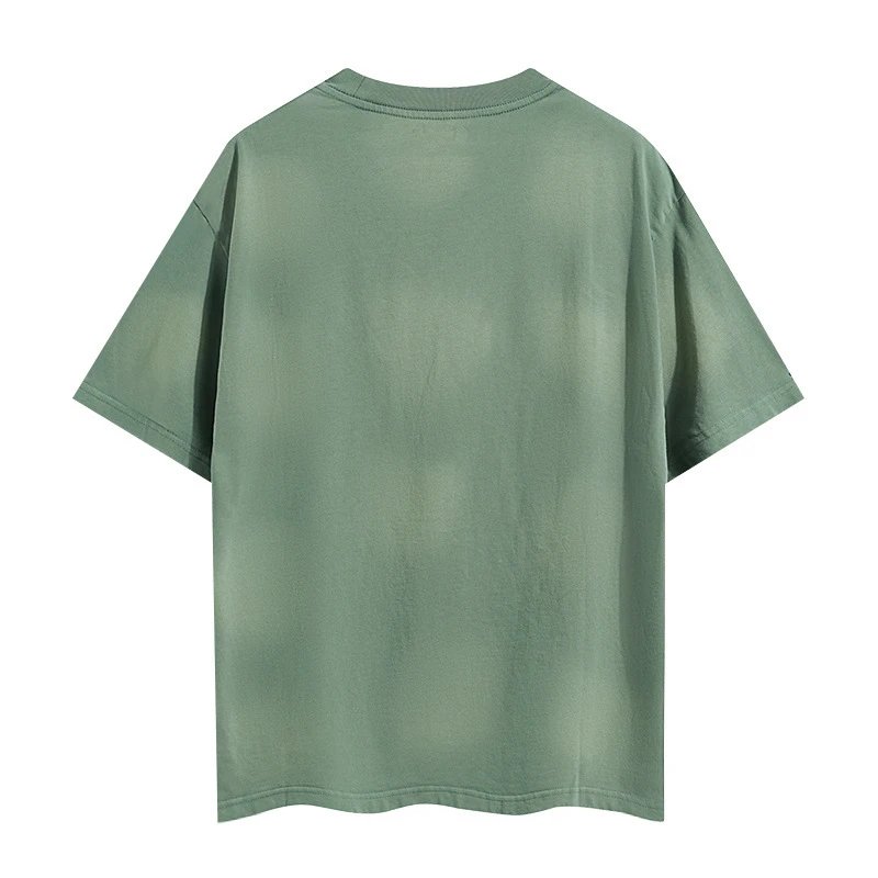 Amiri Tiger Graphic T-Shirt Black Green - Gallery Image 2 - Detailed View