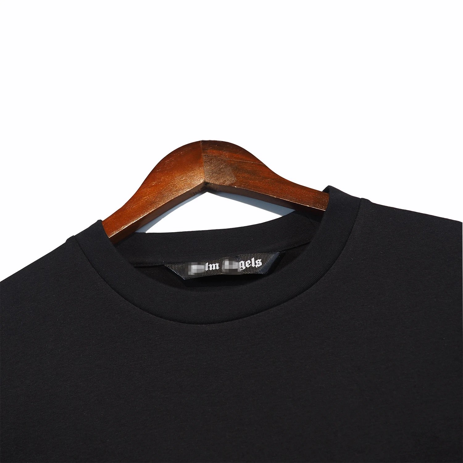 Streetwear Oversized Drop Shoulder Tee Azure Blue - Gallery Image 8 - Detailed View