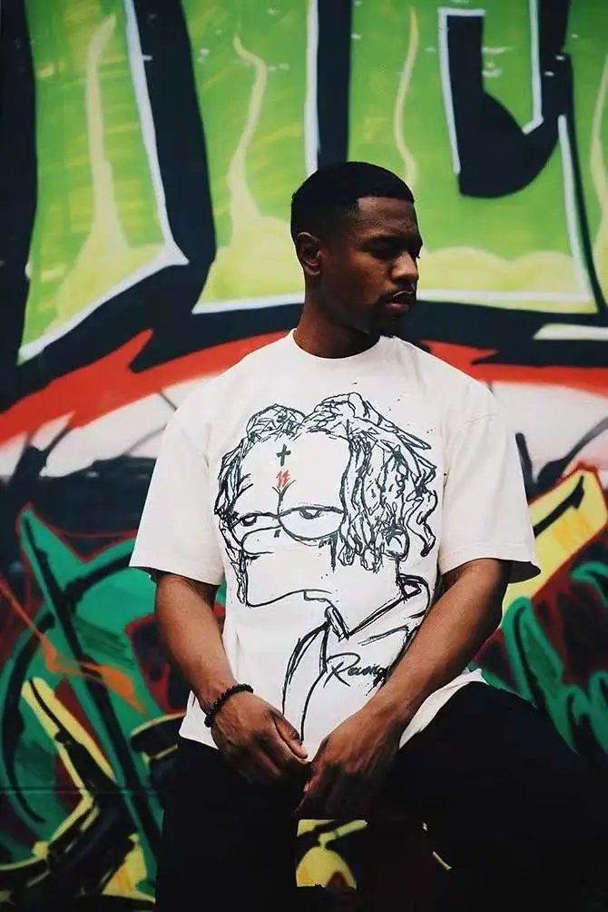 Graphic Short Sleeve Tee Beige - Gallery Image 9 - Detailed View