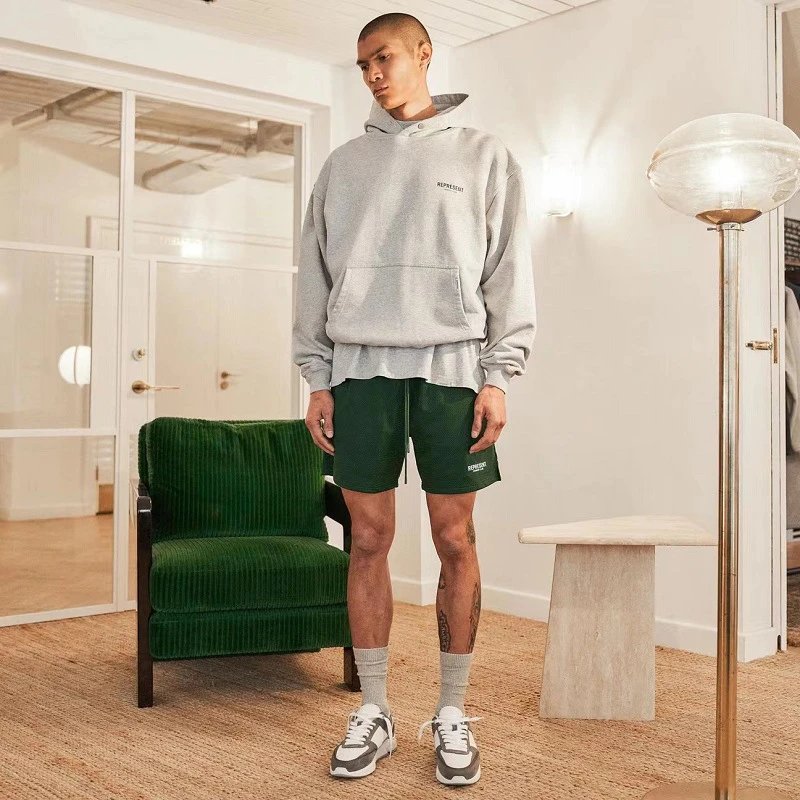 Represent Mesh Shorts Multicolor - Gallery Image 9 - Detailed View