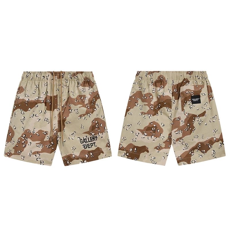 Gallery Dept Camo Shorts Multicolor - Gallery Dept - Cnfans - $29.65