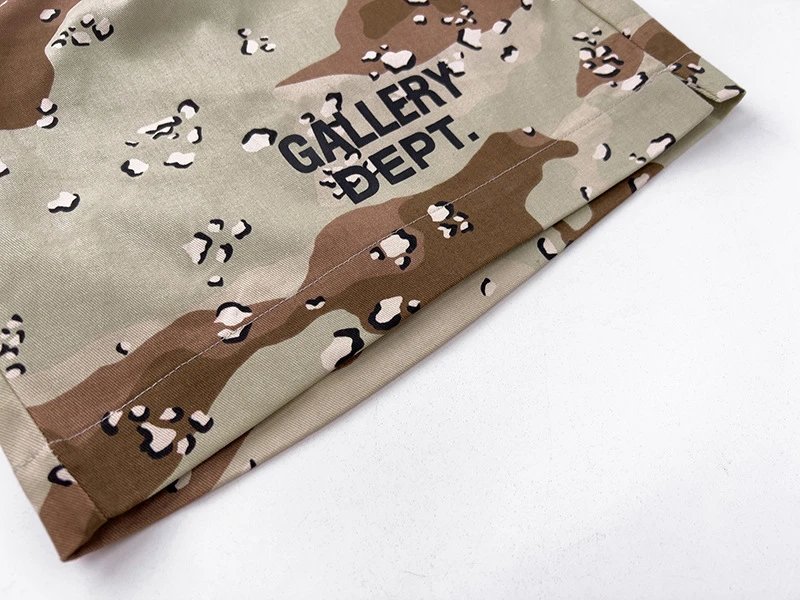 Gallery Dept Camo Shorts Multicolor - Gallery Image 9 - Detailed View