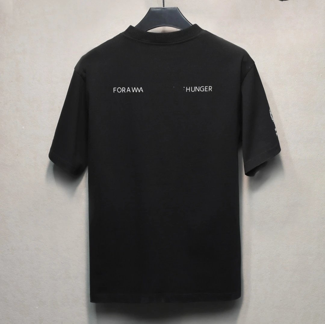 Unisex Oversized WFP Graphic Tee, Jet Black - Gallery Image 2 - Detailed View