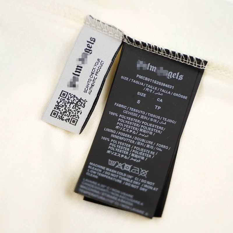 Graffiti Letter Print Streetwear T-Shirt Ivory - Gallery Image 8 - Detailed View