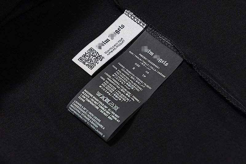 Streetwear Loose Logo Print T-Shirt Midnight Black - Gallery Image 9 - Detailed View