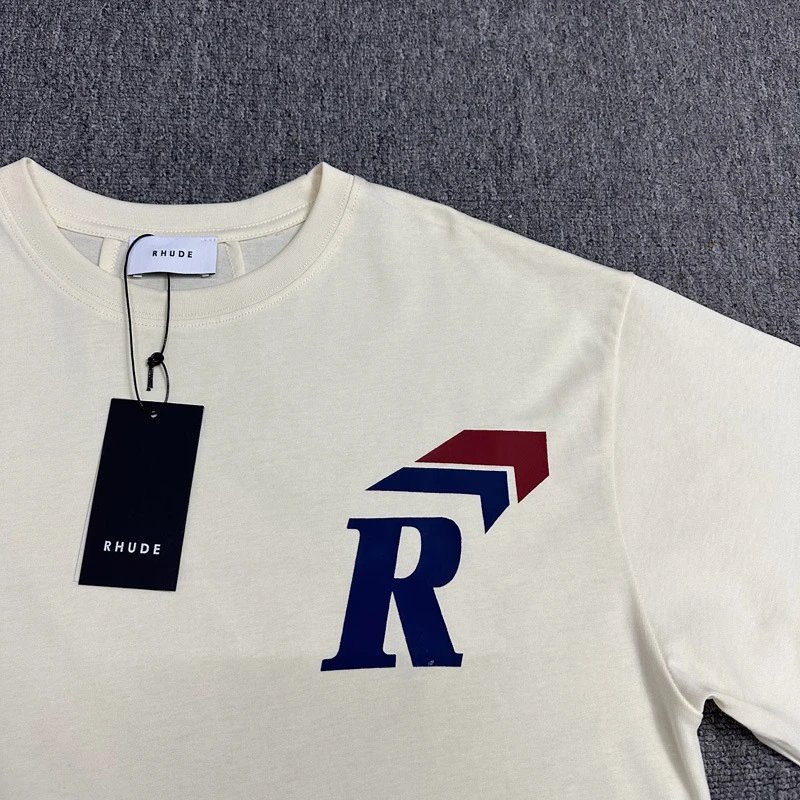 Rhude Arrow Logo T-Shirt Multi - Gallery Image 7 - Detailed View
