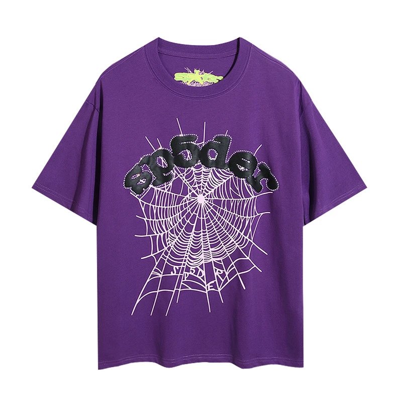 Spider Web Graphic Tee Multi-color - Gallery Image 6 - Detailed View