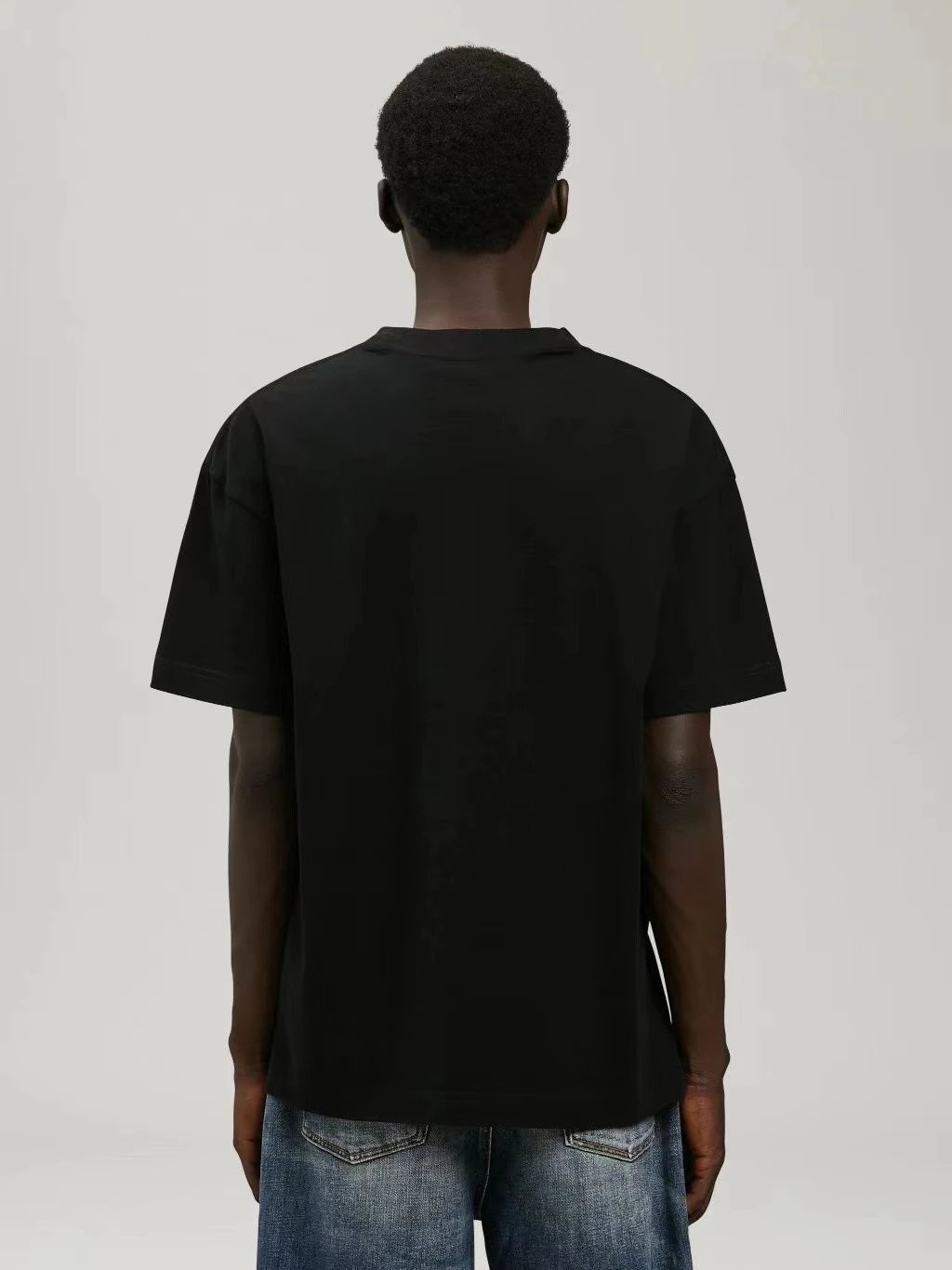 High Street Cotton Graphic Tee Ivory White - Gallery Image 10 - Detailed View