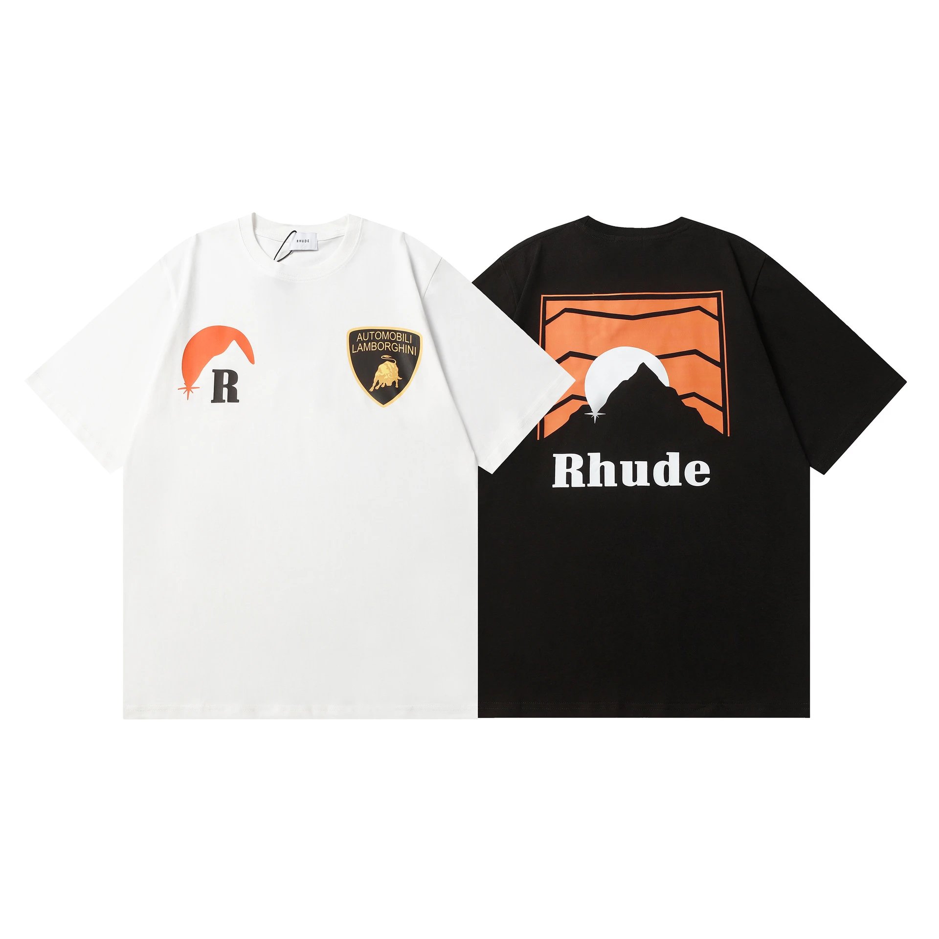 Rhude Sunset Mountain Tee Multi - Related Product - Cnfans