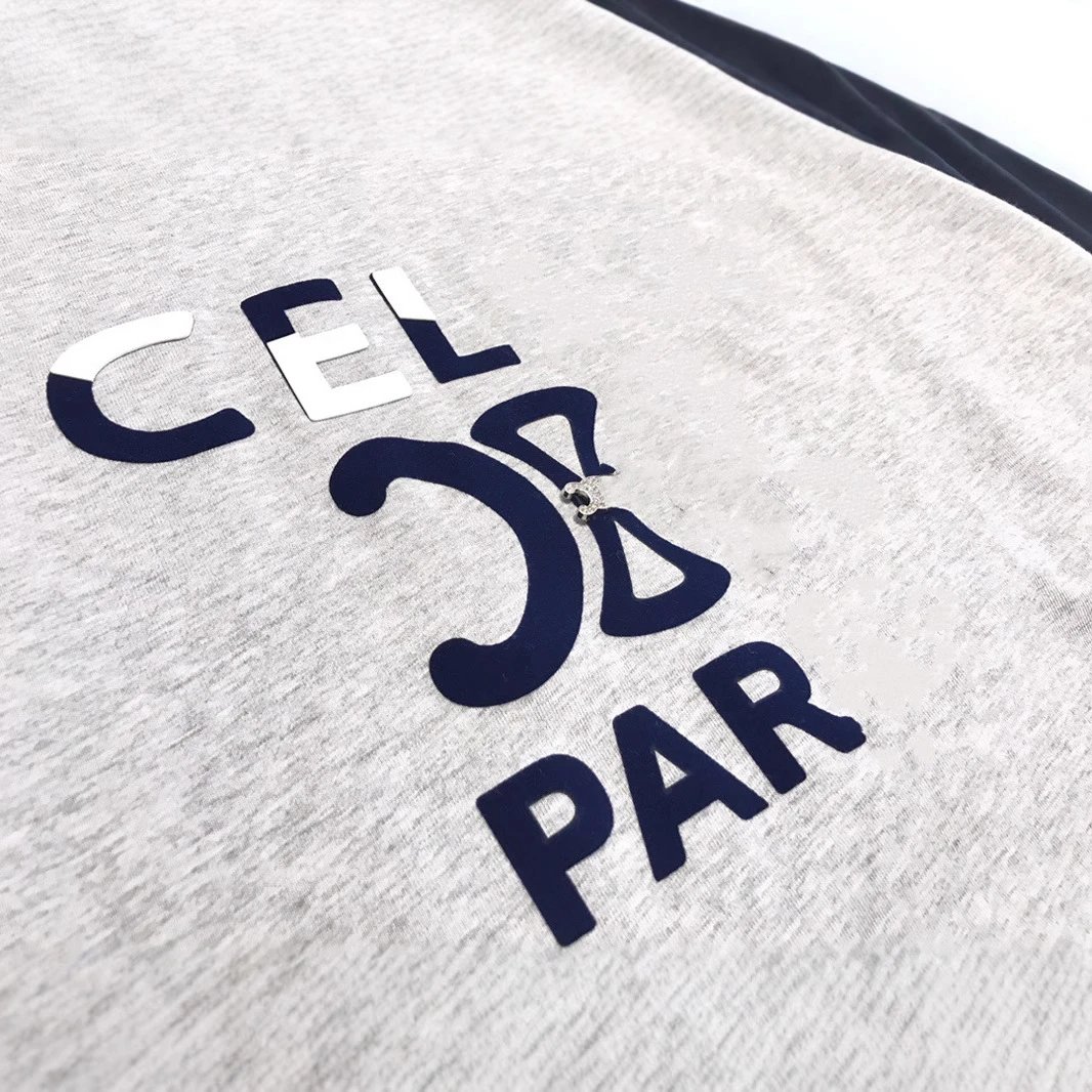 CEL Raglan Long Sleeve Tee - Multi - Gallery Image 4 - Detailed View