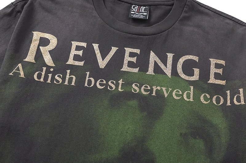 Saint Abstract Print T-Shirt Multi - Gallery Image 12 - Detailed View