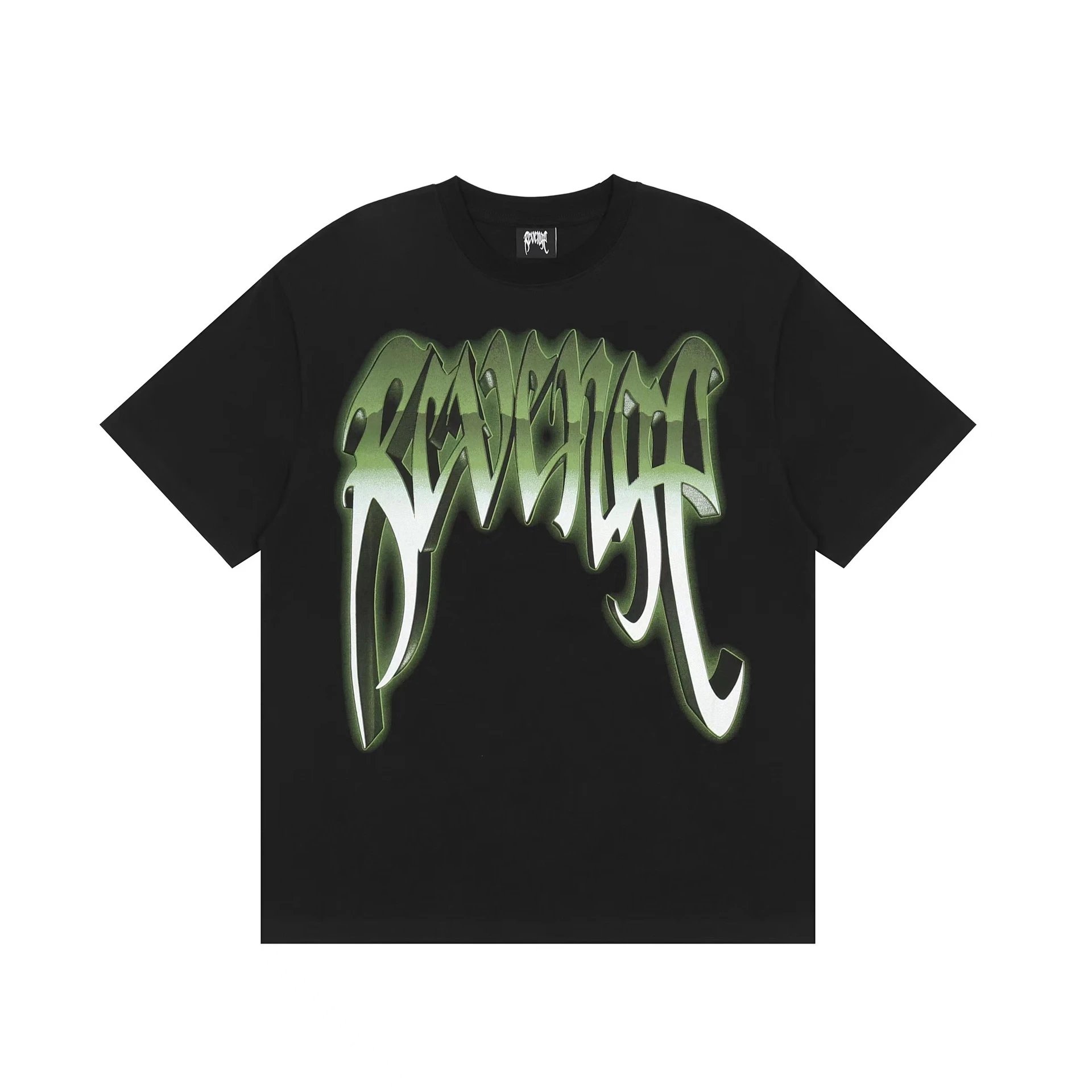 Gothic Skull Graphic Tee in Jet Black - Revenge - Cnfans - $19.03