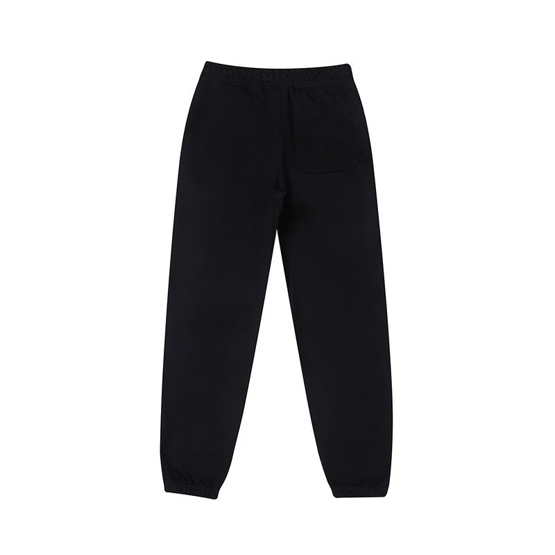 CDG Play Cotton Pants Black Grey - Gallery Image 3 - Detailed View