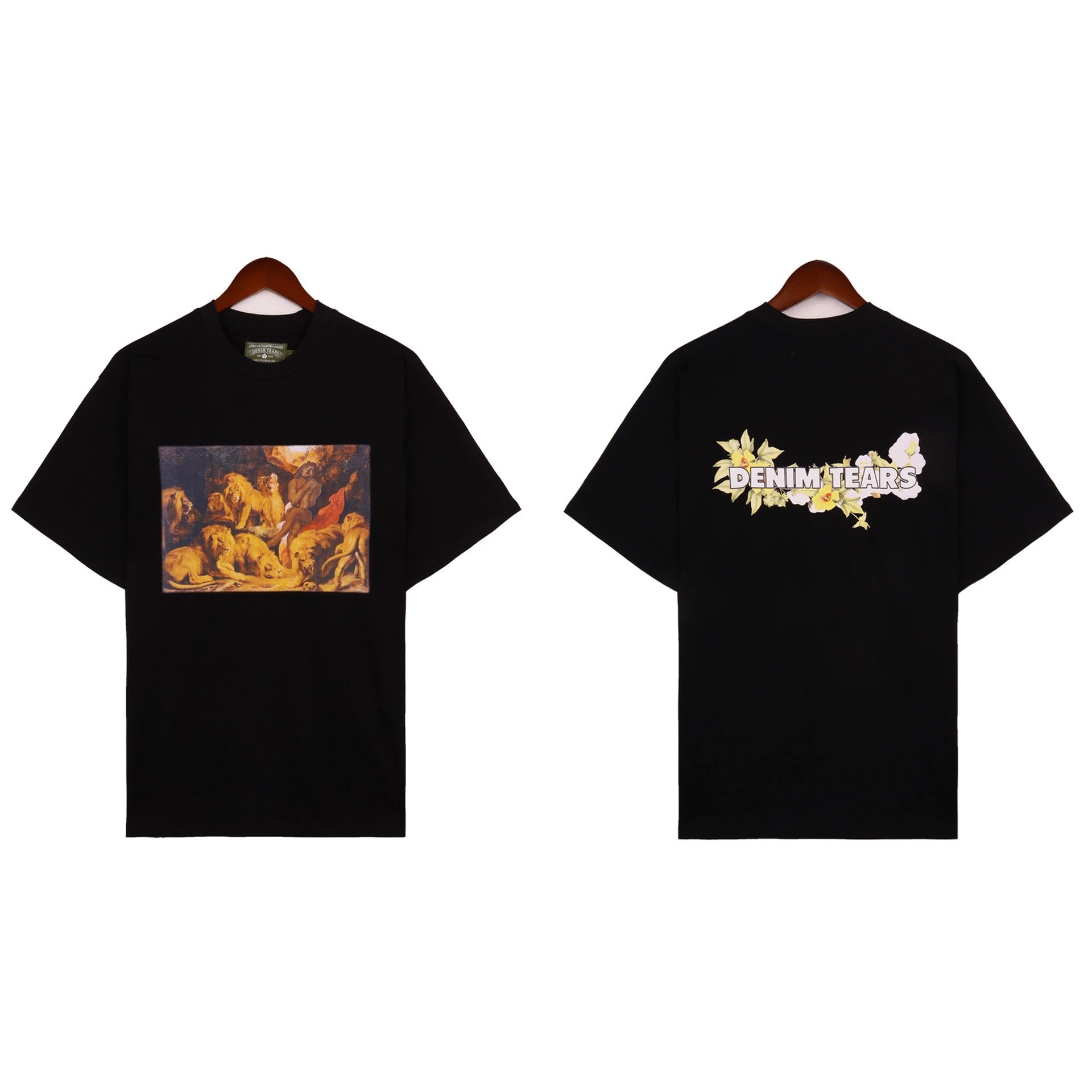 Denim Tears Vintage Art Tee Multi - Gallery Image 2 - Detailed View