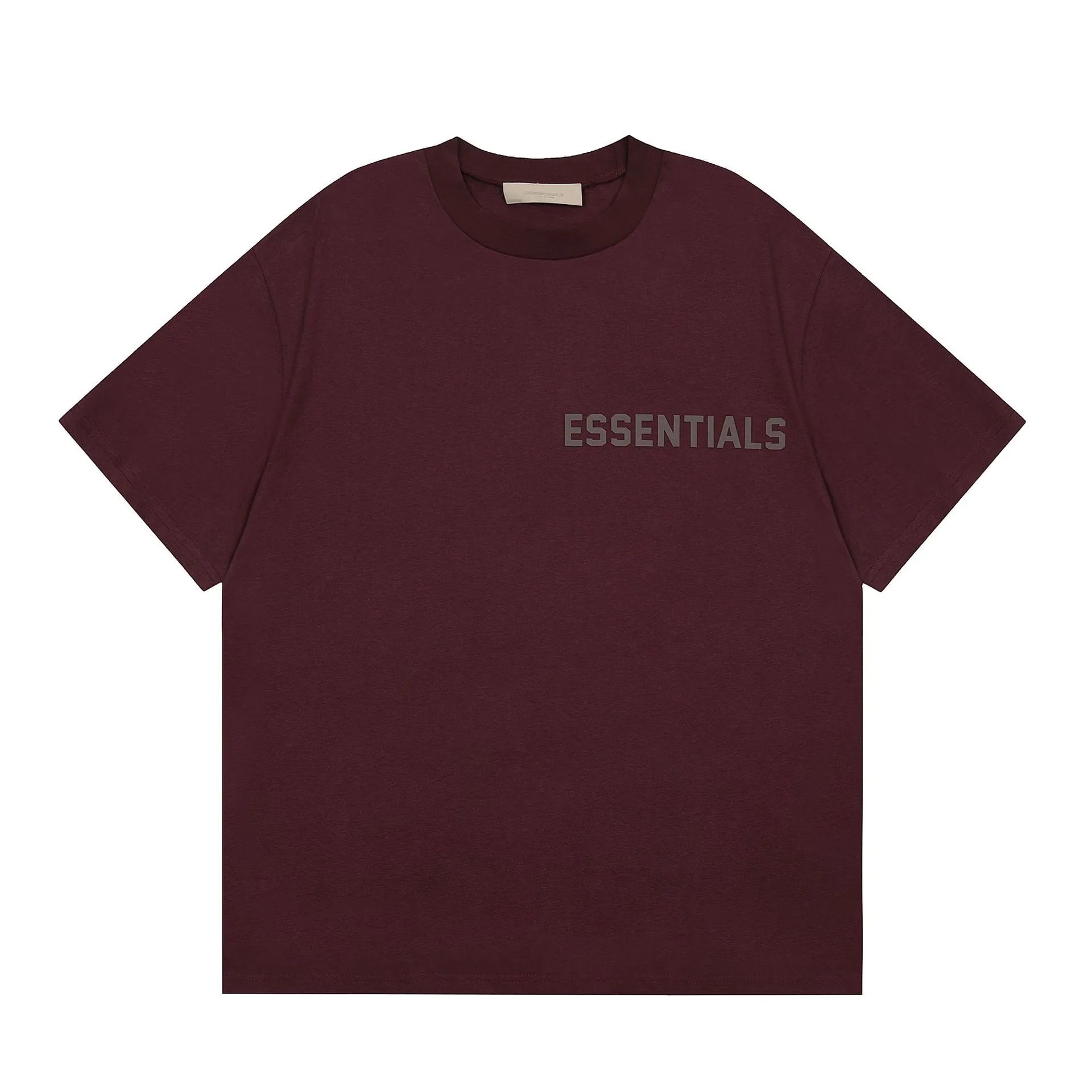 High Street Cotton Tee Maroon - Related Product - Cnfans