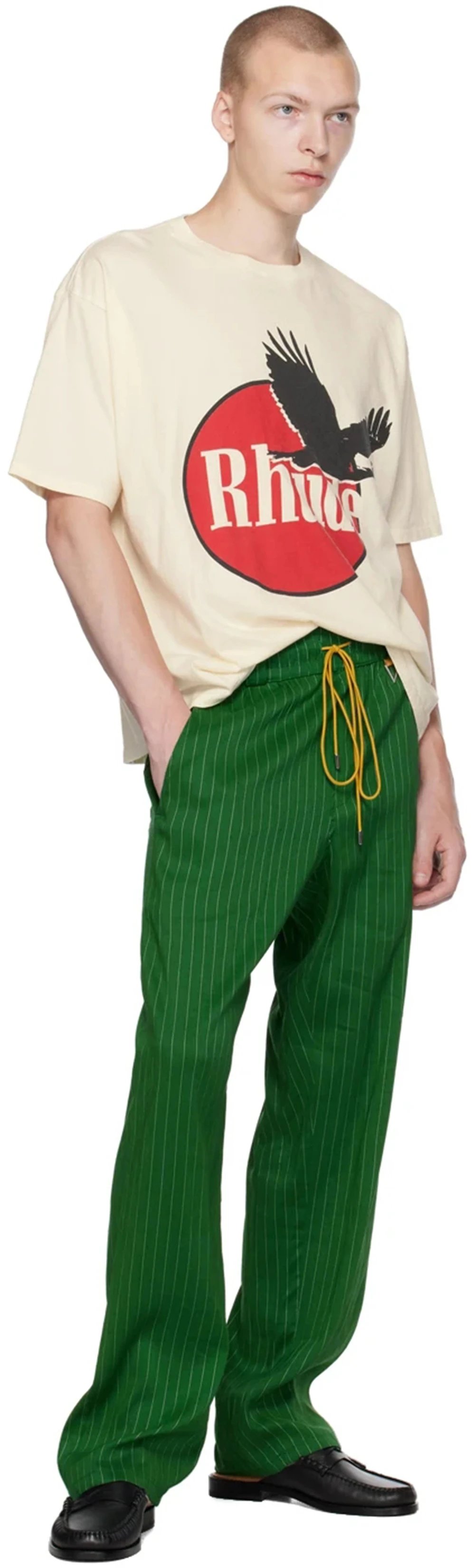 Rhude Black Graphic Tee - Gallery Image 10 - Detailed View