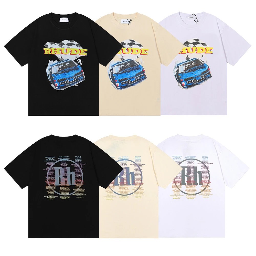 Rhude Racing T-Shirt MultiColor - High Quality Product Image - Cnfans