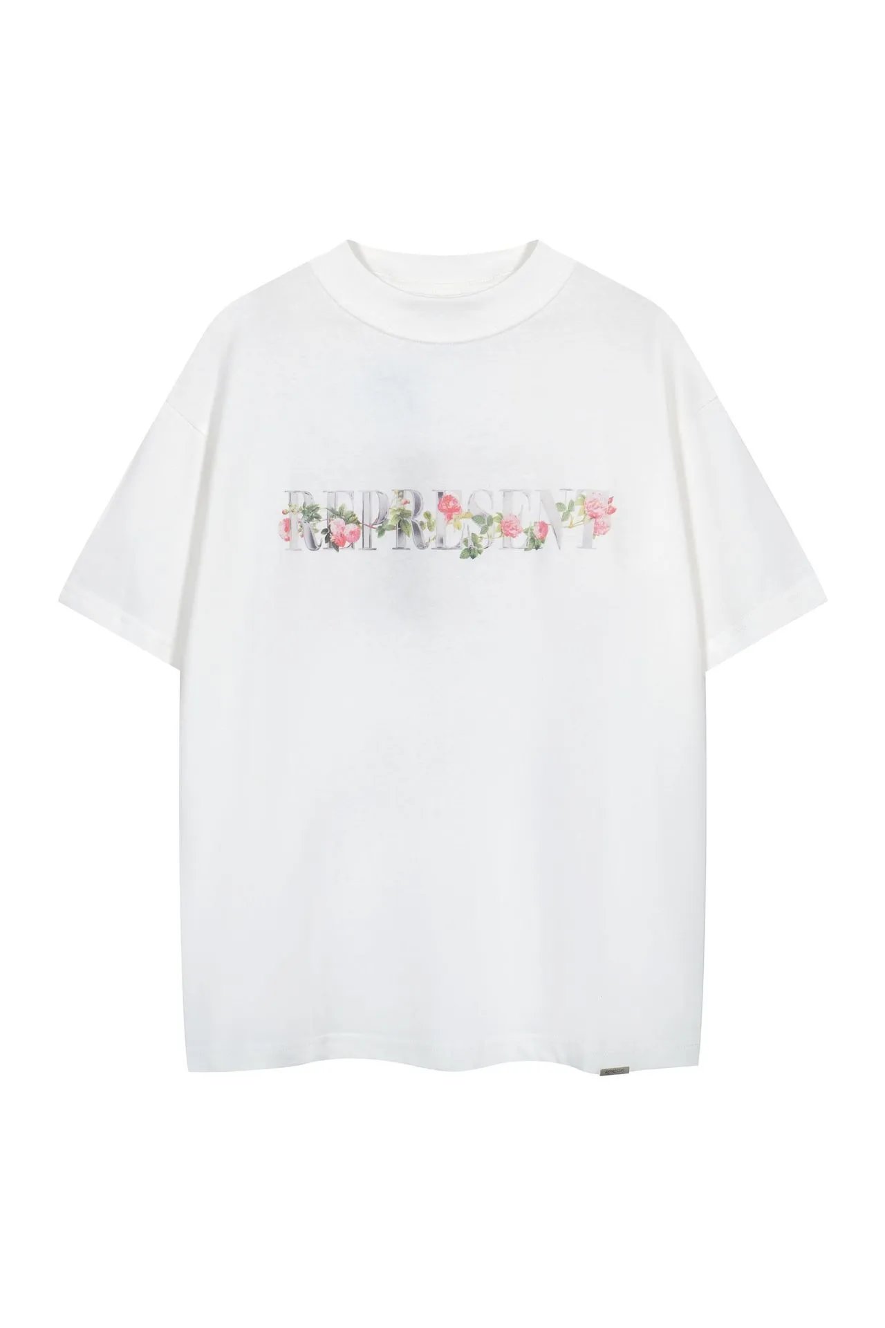 REPRESENT Floral Print T-Shirt Multicolor - Gallery Image 2 - Detailed View