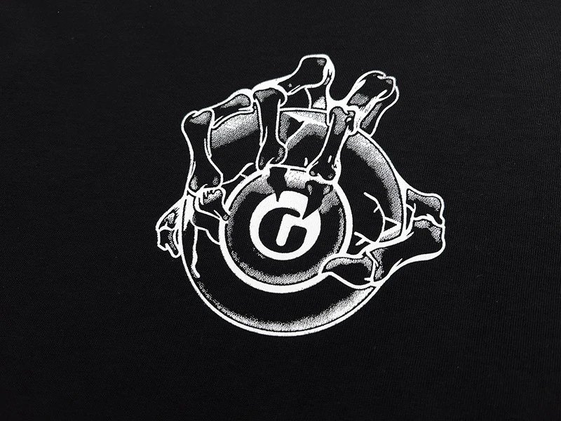 Gallery Dept Skull Print Tee Multi - Gallery Image 7 - Detailed View